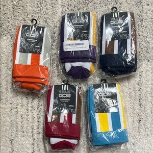 5 new pairs compression socks small